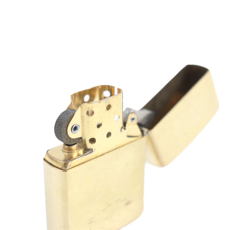 未使用品】Zippo USS HALYBURTON ソリッドブラス ジッポー