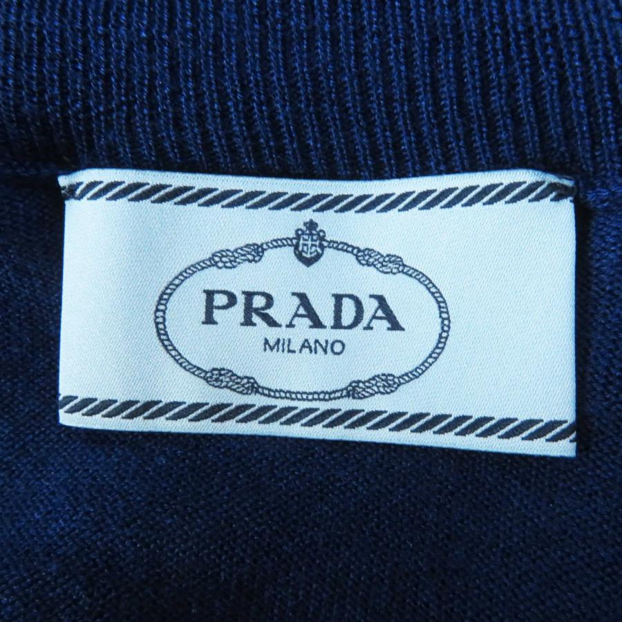 PRADA（プラダ） 極美品◎PRADA 18年製 P24I0F ウール シルク 襟フリル