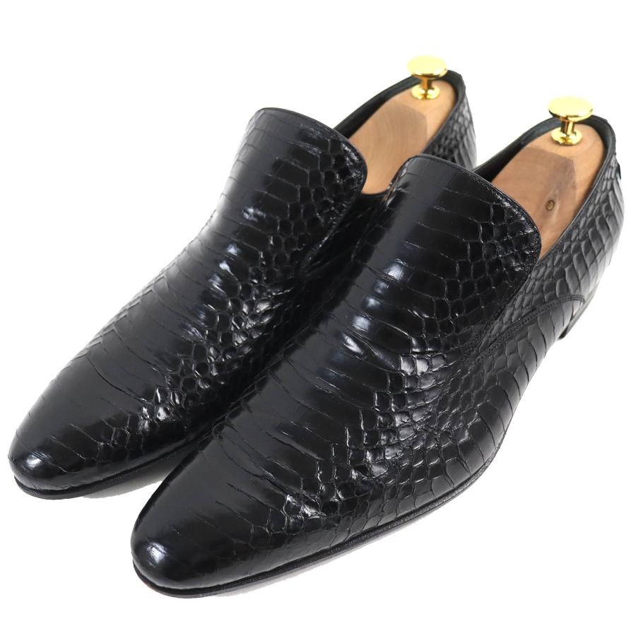 ドンドン見直し】美品△GUCCI グッチ 133861 パイソンレザー ドレス 