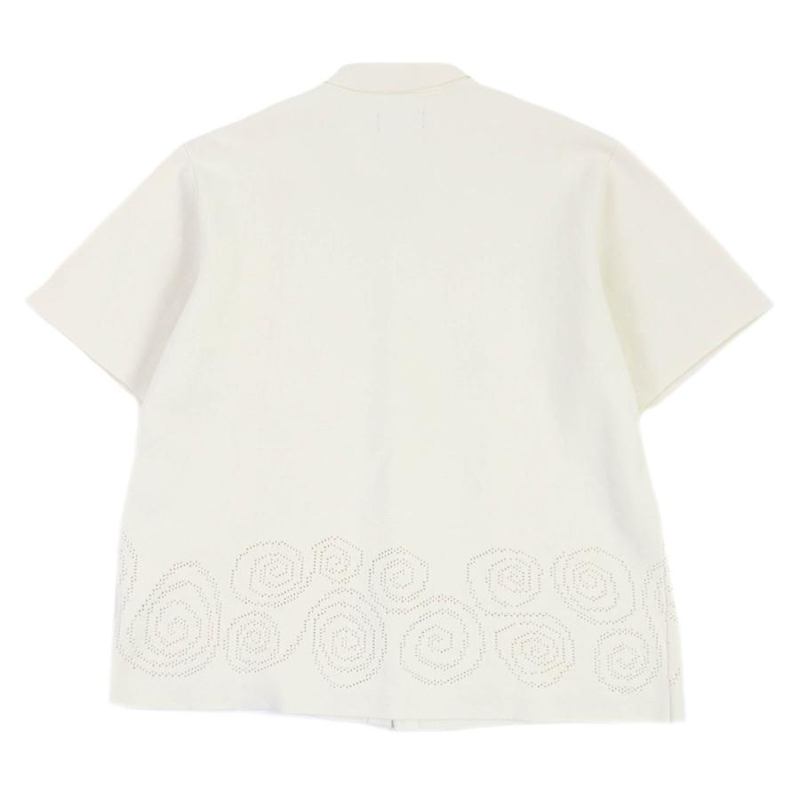 stussy 23ss PERFORATED SWIRL KNIT SHIRT