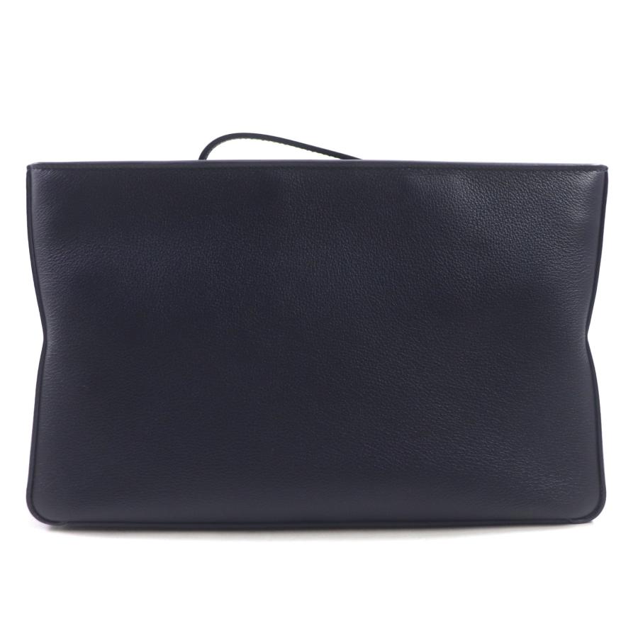 未使用品▽FERRAGAMO フェラガモ 24SS 241445 ロゴ入り レザー 