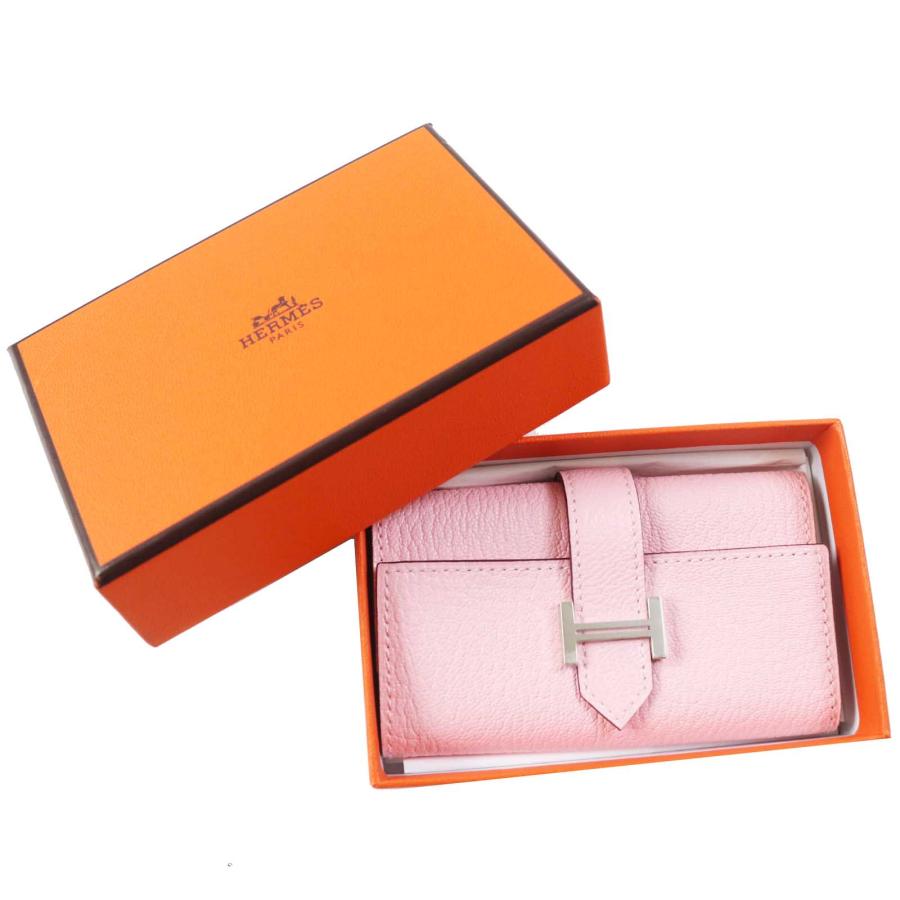 HERMES（エルメス） 未使用品◎HERMES ベアン ローズコンフェッティ 