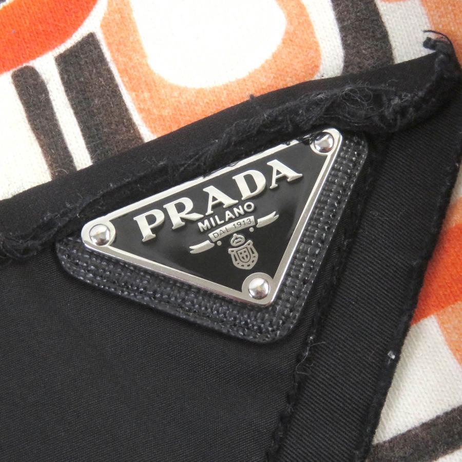 PRADA（プラダ） 美品□PRADA 21SS 134628 総柄 トライアングルロゴ