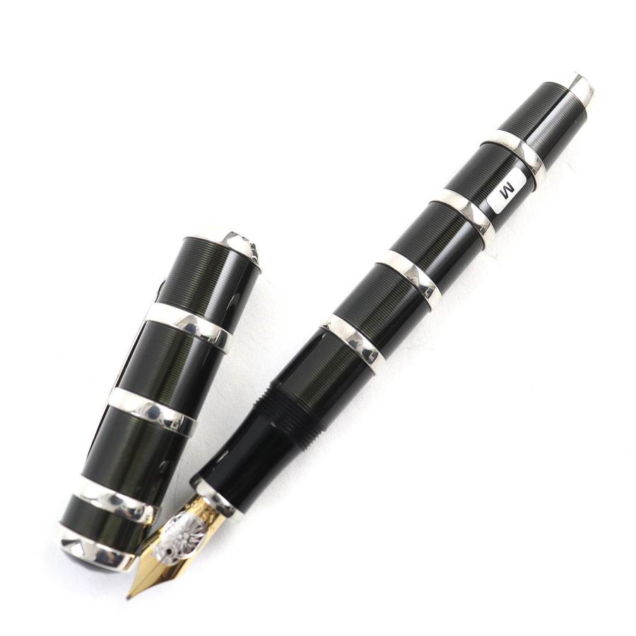 MONTBLANC 万年筆 18K 箱付き MONTBLANC（モンブラン） 美品△MONTBLANC パトロンシリーズ2003
