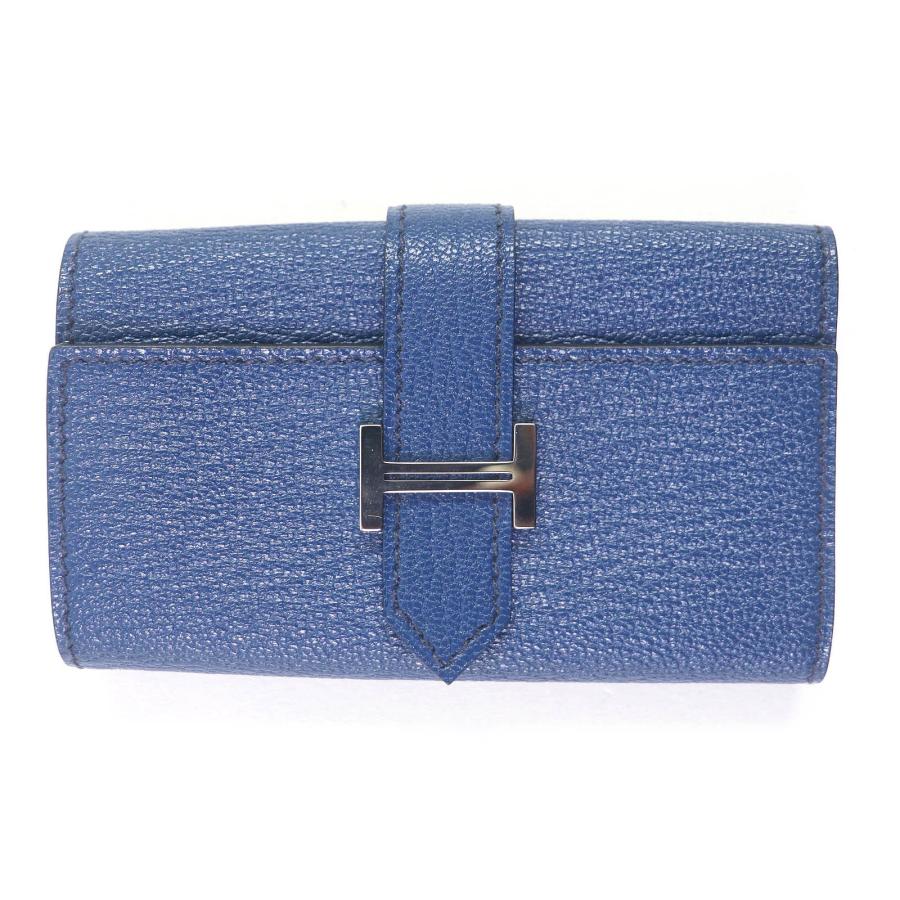HERMES（エルメス） 美品□HERMES ベアン Hロゴシルバー金具 