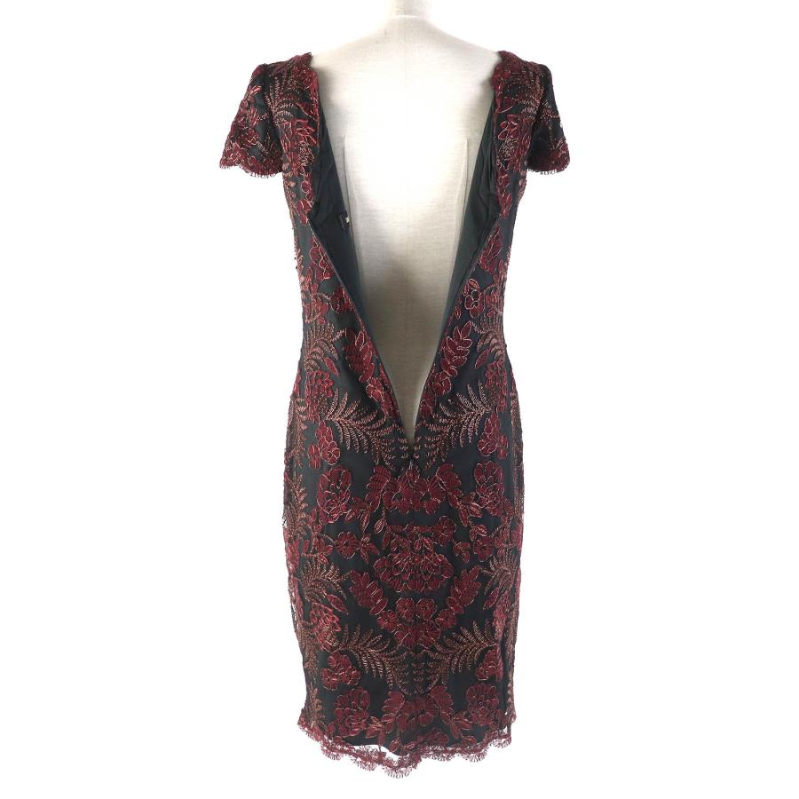 極美品△TADASHI SHOJI タダシショージ Pemba Dress 花柄 エンブロイ 