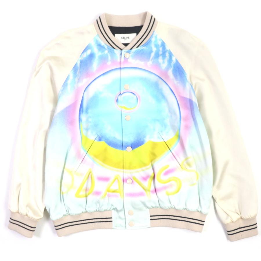 CELINE 2V28H353Q スーベニアテディ ブルゾン 48サイズ CELINE（セリーヌ） 極美品▽CELINE 2V28H353Q Teddy Jacket With