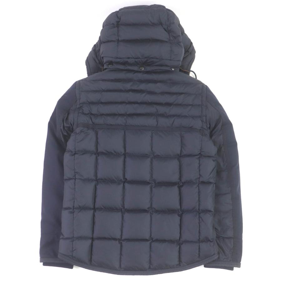 美品□MONCLER モンクレール RYAN GIUBBOTTO ウール ロゴレザー 