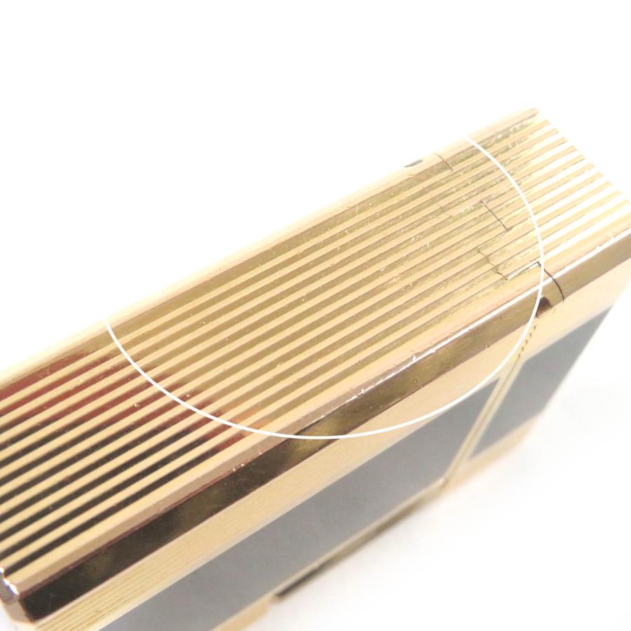 外装良品□Dupont デュポン ライン1 ショート 都彭 ラッカー スクエア