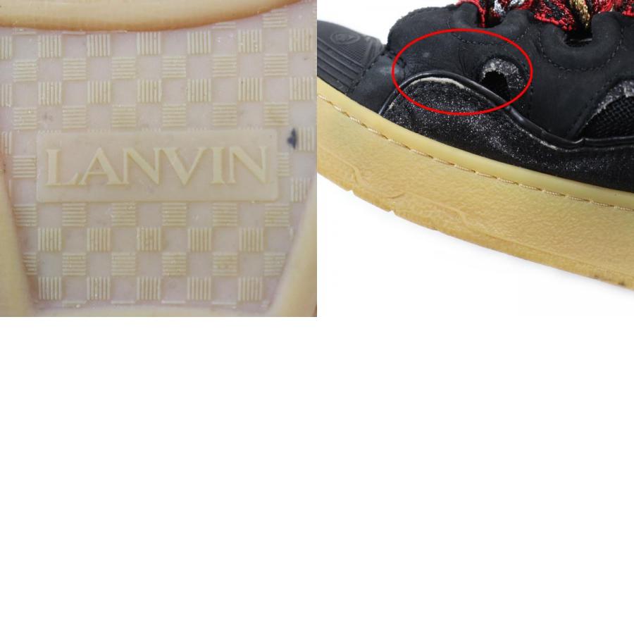 良品○LANVIN ランバン CURB SNEAKER カーブスニーカー レザー 良品○LANVIN ランバン CURB SNEAKER カーブスニーカー レザー