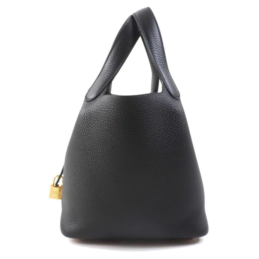HERMES 未使用品◎HERMES エルメス ピコタンロック PM 18 ゴールド金具 