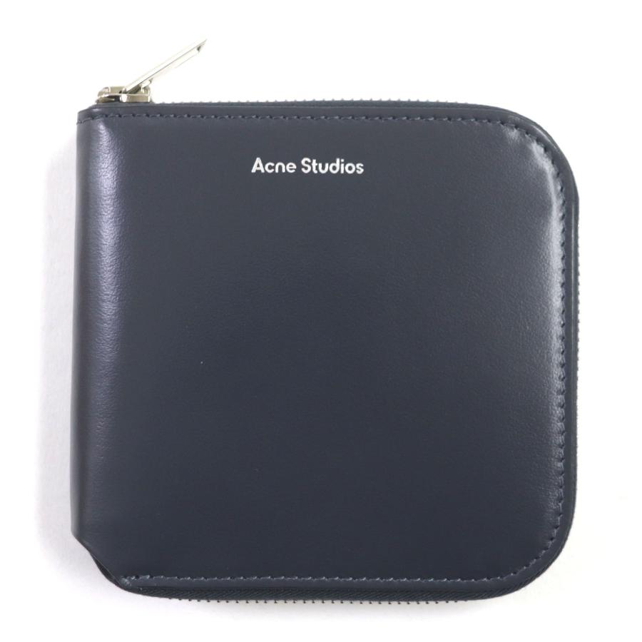 未使用品▽ACNE STUDIOS アクネストゥディオズ ロゴ刻印 ラウンド 