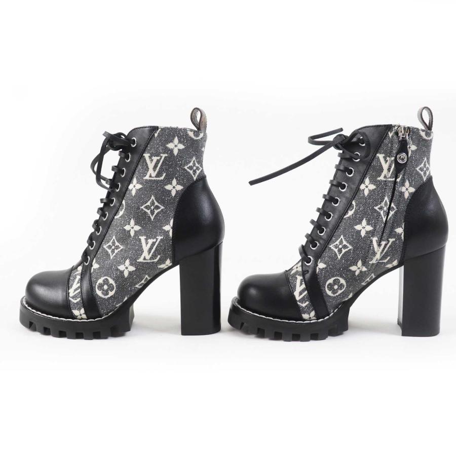 ルイヴィトン モノグラム スタートレイルライン アンクルサイズ:36 1/2 LOUIS VUITTON（ルイ・ヴィトン） 極美品◎LOUIS VUITTON 1AB2XR