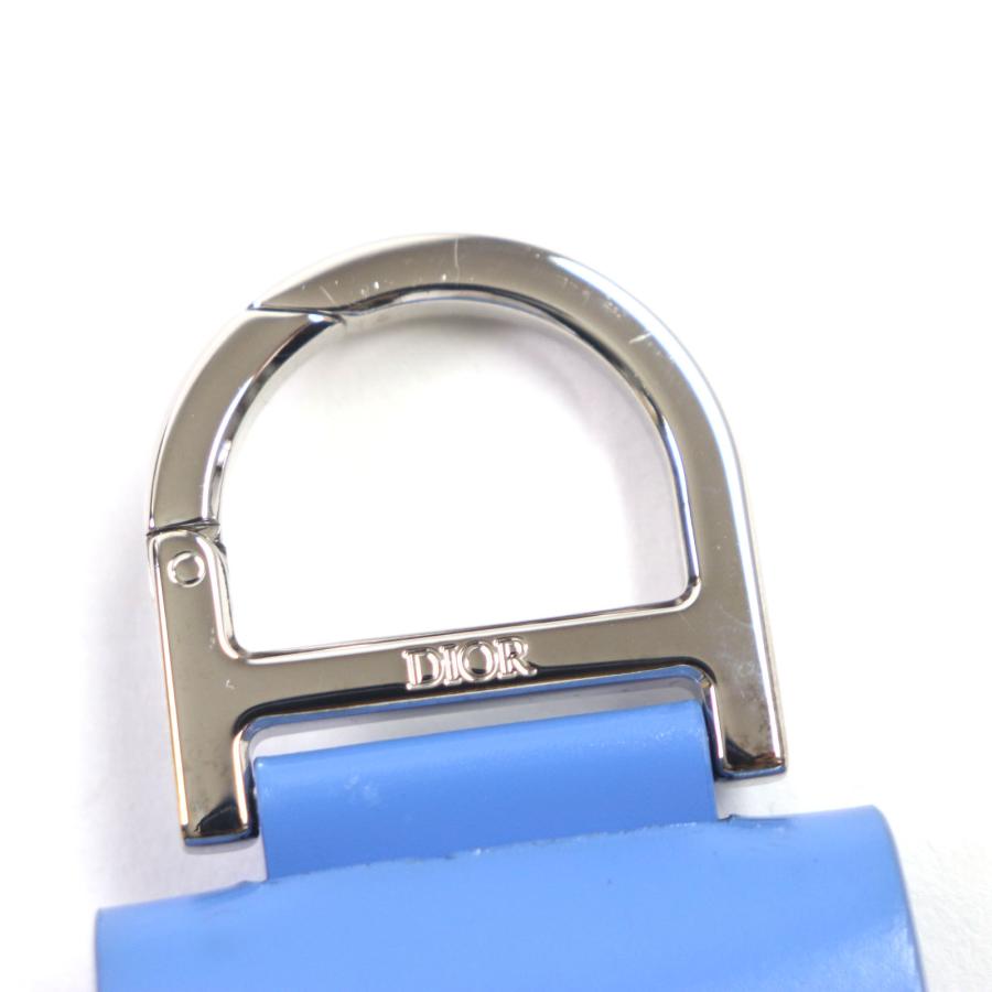 Dior HOMME 美品▽DIOR ディオール オム レザー ロゴ金具付き イヤホン