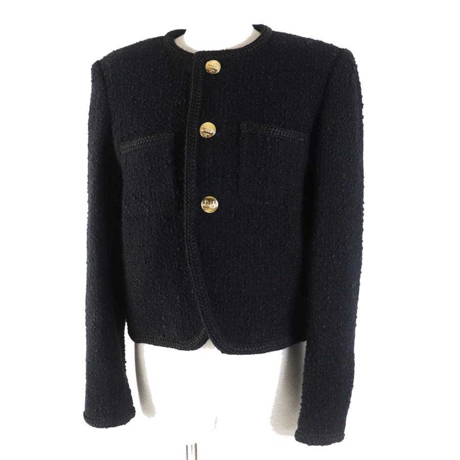 未使用品◎CELINE セリーヌ 2V00C764L ブクレツイード シャスール 