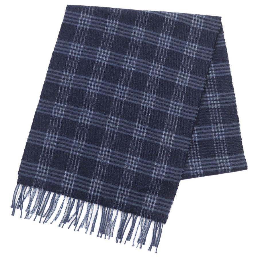 dunhill ダンヒル ネイビー マフラー