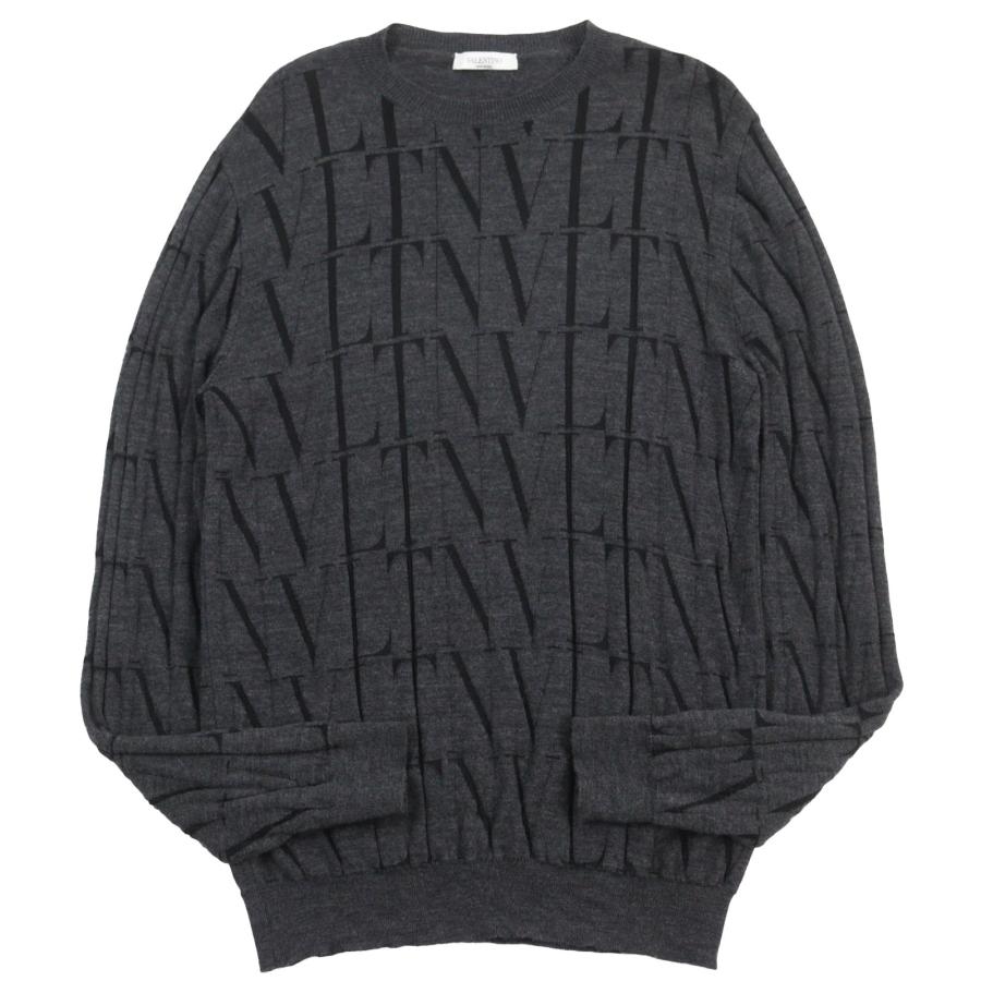 極美品○VALENTINO ヴァレンティノ 2020年製 UV0KC10D6LT VLTNロゴ総柄 