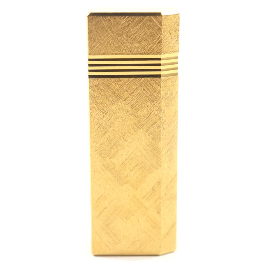 良品▽Cartier カルティエ 五角形 ペンタゴン 総柄 ローラー式 ガス  