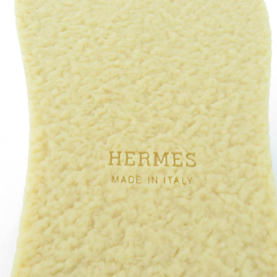 HERMES（エルメス） 未使用品☆HERMES アース レザー スタッズ ヒール