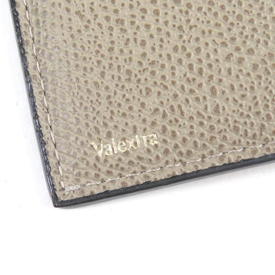 極美品□Valextra ヴァレクストラ マネークリップ レザー カードケース 