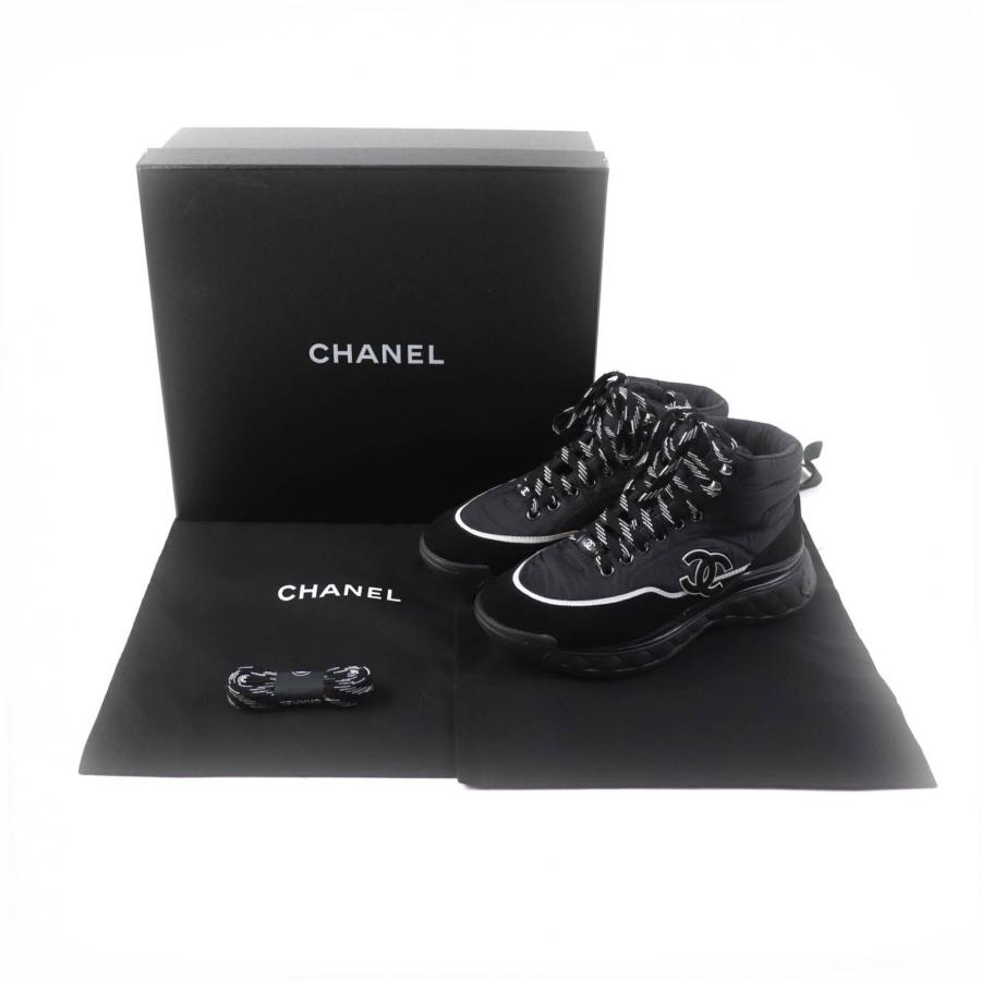 CHANEL 極美品☆CHANEL シャネル G35205 ココマーク スウェード CHANEL 極美品☆CHANEL シャネル G35205 ココマーク スウェード