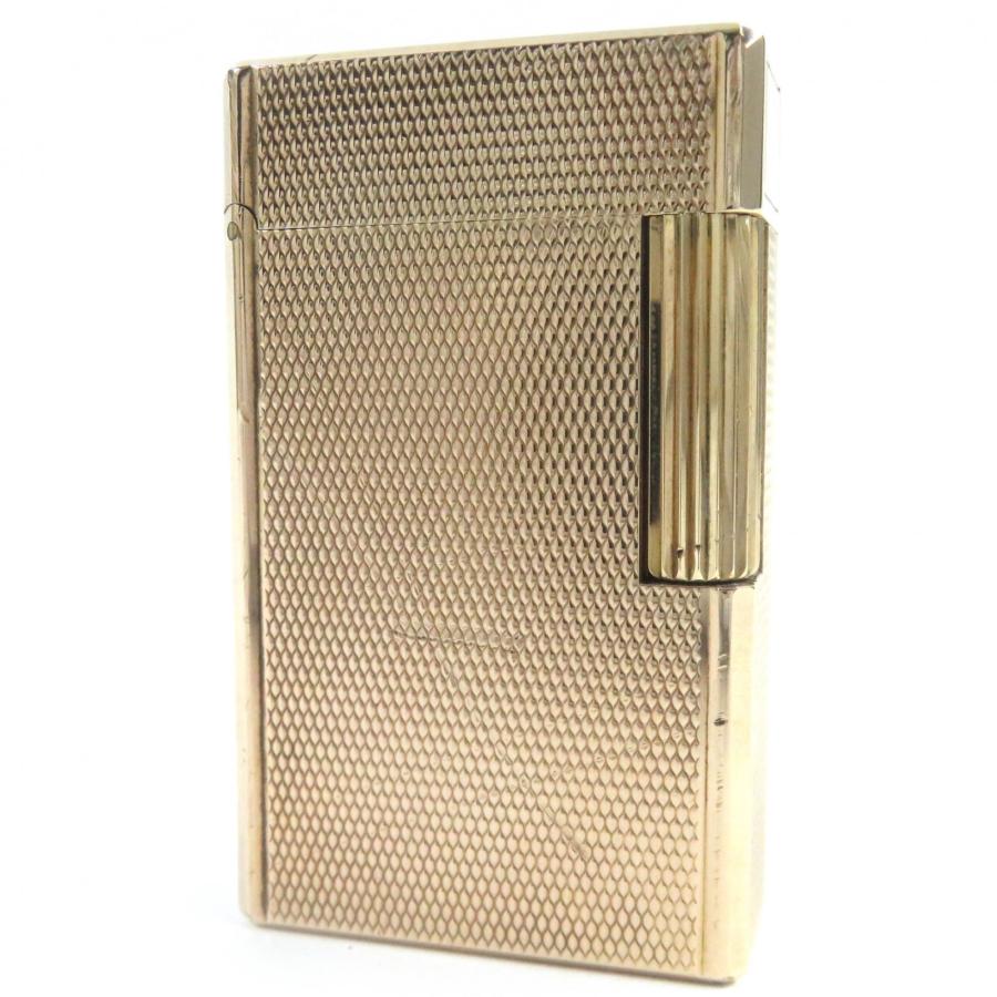 外装良品△Dupont デュポン ライン1 ロング 総柄 スクエア ローラー式  