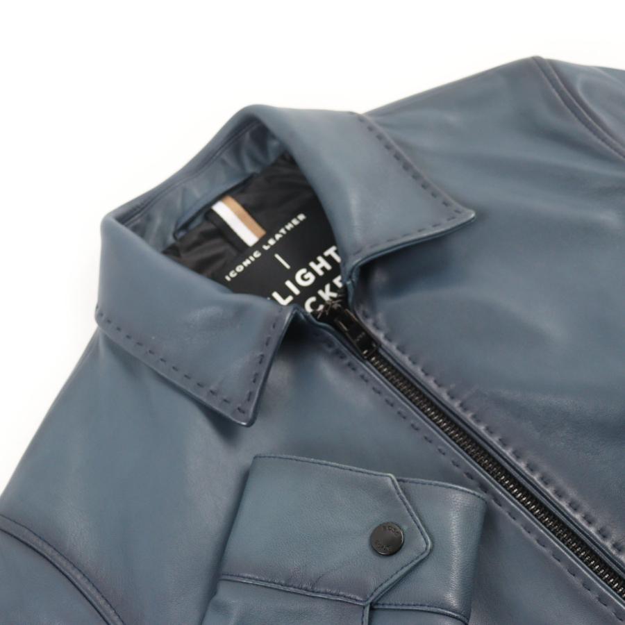 極美品○HUGO BOSS ヒューゴボス ICONIC LEATHER 羊革 FLIGHT 極美品○HUGO BOSS ヒューゴボス ICONIC LEATHER 羊革 FLIGHT