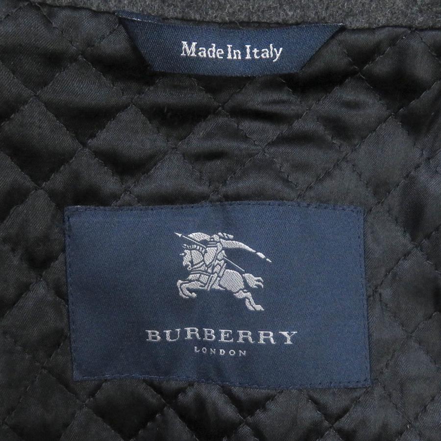 美品□BURBERRY LONDON バーバリーロンドン ウール カシミヤ 裏ノバ 