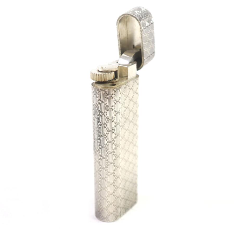Cartier（カルティエ） 美品▽Cartier オーバル 格子柄 ローラー