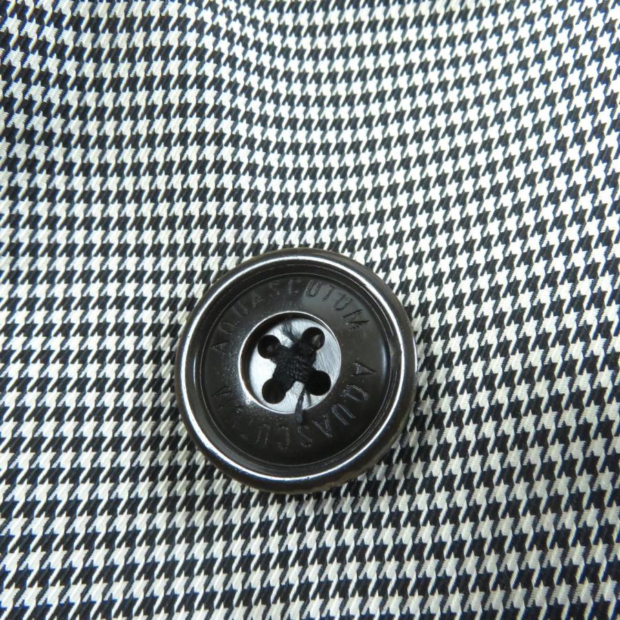 Aquascutum 極美品☆Aquascutum アクアスキュータム 千鳥柄 Aquascutum 極美品☆Aquascutum アクアスキュータム 千鳥柄
