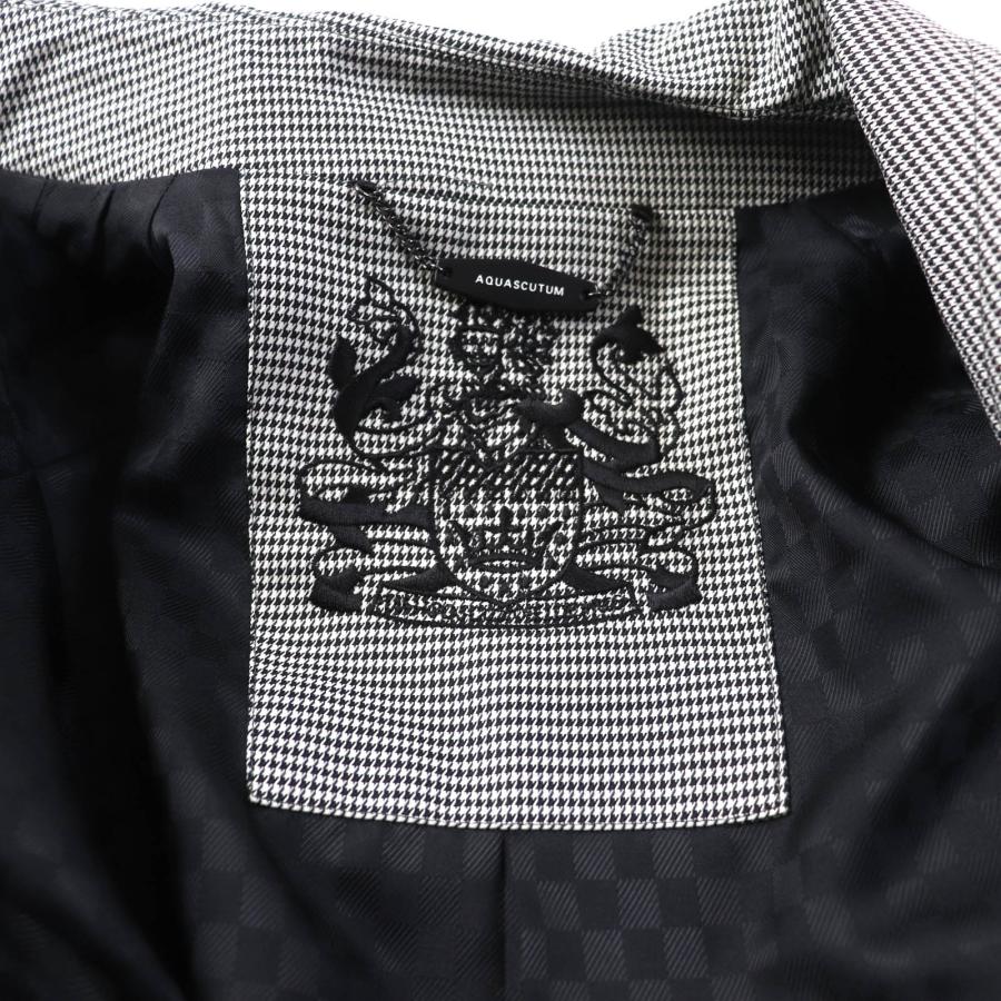 Aquascutum 極美品☆Aquascutum アクアスキュータム 千鳥柄 Aquascutum 極美品☆Aquascutum アクアスキュータム 千鳥柄