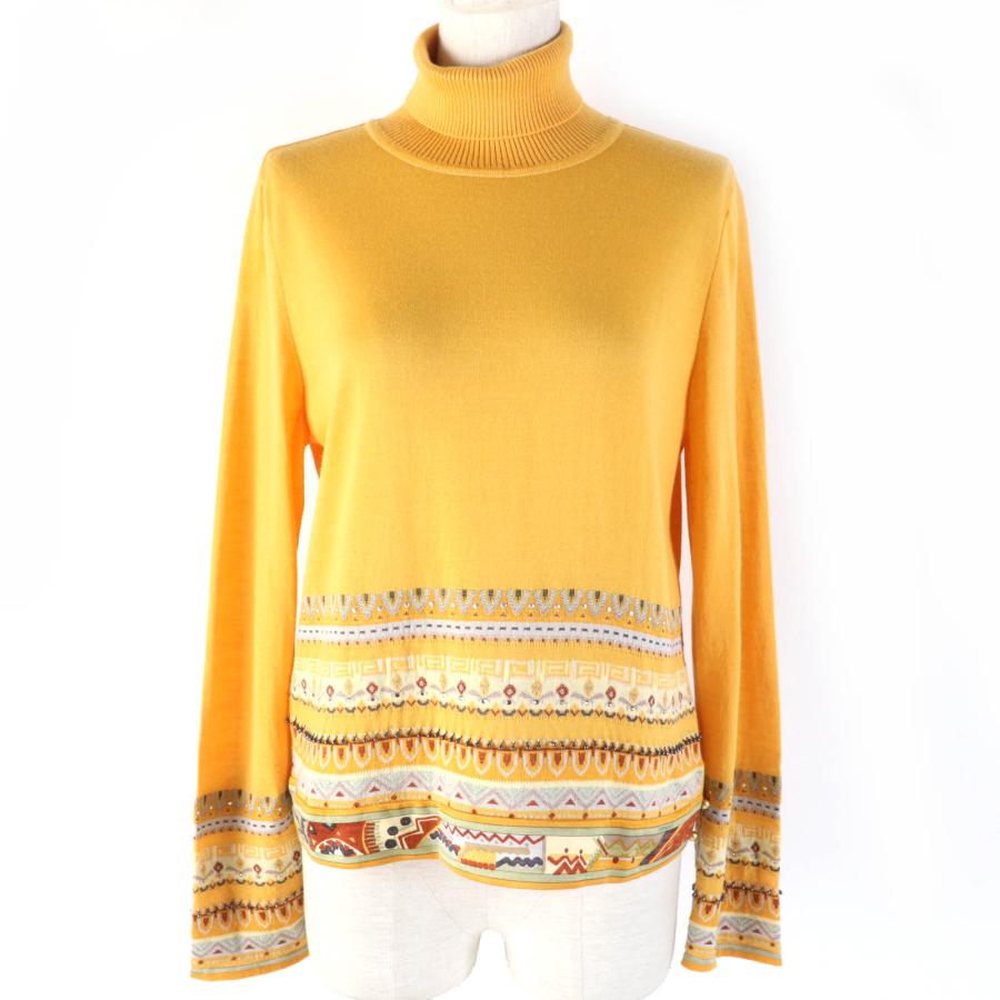 未使用品☆LEONARD FASHION レオナール ファッション シルク カシミヤ 