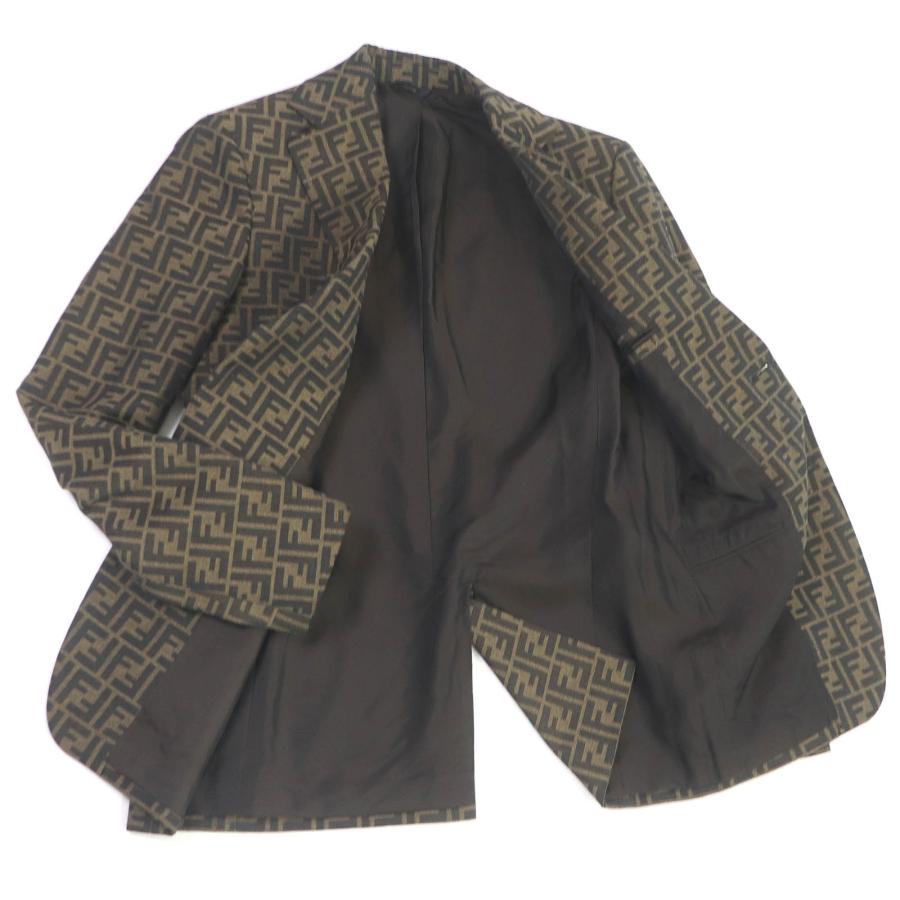 FENDI 美品□FENDI フェンディ FJ0498/FB0767 FFロゴ ズッカ 総 FENDI 美品□FENDI フェンディ FJ0498/FB0767 FFロゴ ズッカ 総