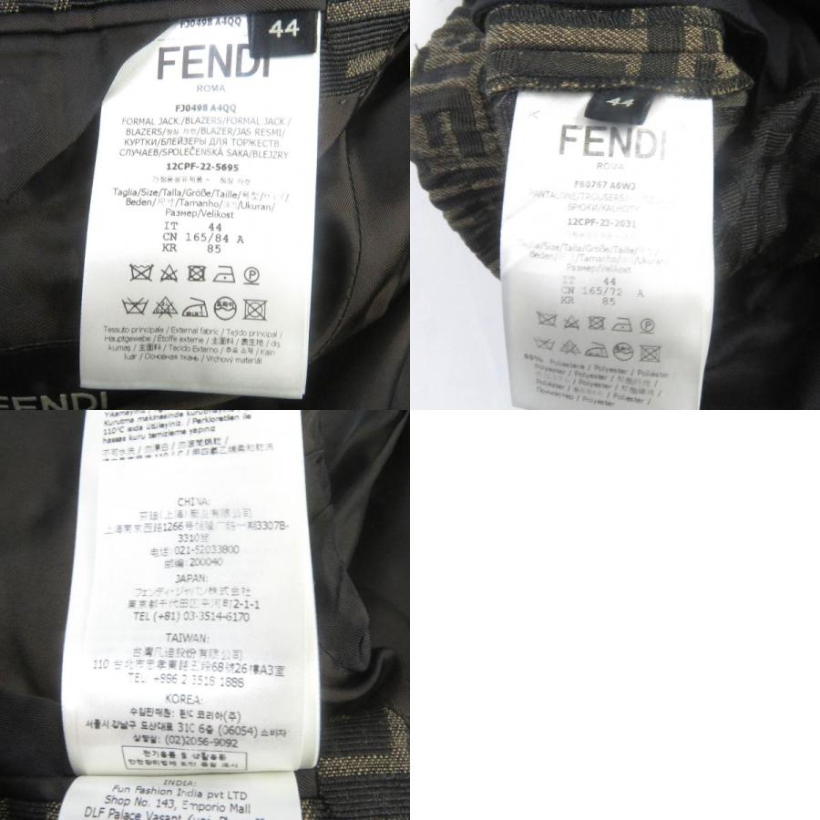 FENDI 美品□FENDI フェンディ FJ0498/FB0767 FFロゴ ズッカ 総 FENDI 美品□FENDI フェンディ FJ0498/FB0767 FFロゴ ズッカ 総