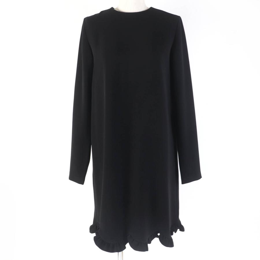 美品YOKO CHAN 黒 長袖ワンピース