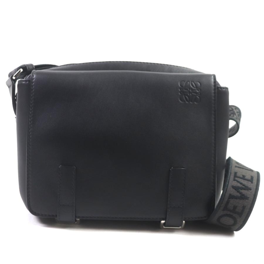極美品▽LOEWE ロエベ B553A72X27 MILITARY MESSENGER XS ミリタリー 