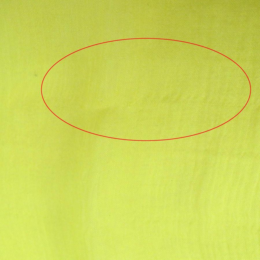 極美品✨HERMES エルメス　ストール　シフォン　イエロー　ブルー HERMES 美品☆HERMES エルメス シルク100% シフォン