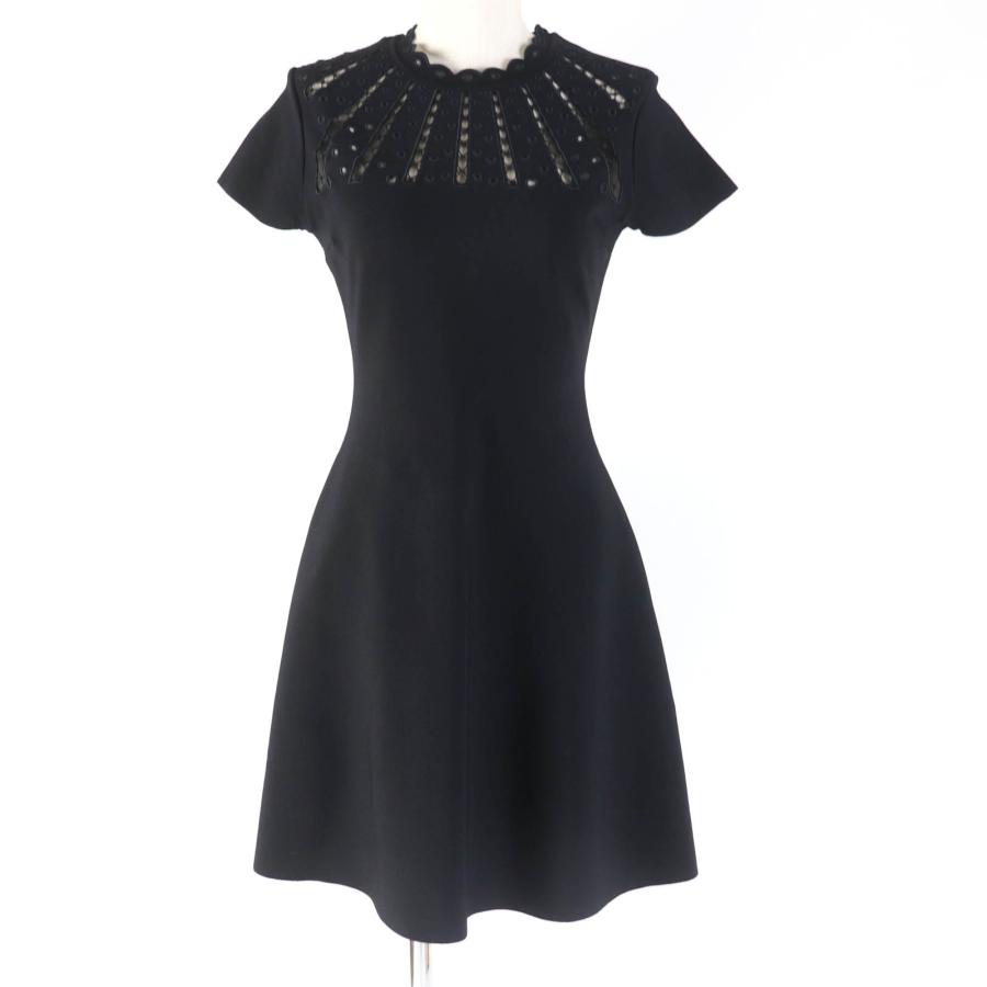 VALENTINO 美品☆VALENTINO ヴァレンティノ フロントデザイン 半袖 A 
