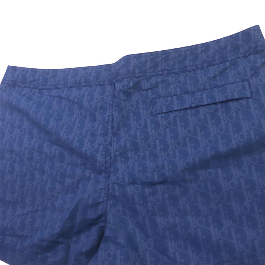 未使用品▼DIOR ディオール オム 293B102AB041 オブリーク ショートスイムショーツ ショートパンツ ネイビー XL 保存袋付 正規品 メンズ Dior HOMME 未使用品▽DIOR ディオール オム 293B102AB041 オブリーク