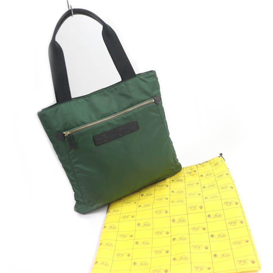 Felisi 極美品□Felisi フェリージ 20-41/1 レザー使い ナイロン Felisi 極美品□Felisi フェリージ 20-41/1 レザー使い ナイロン