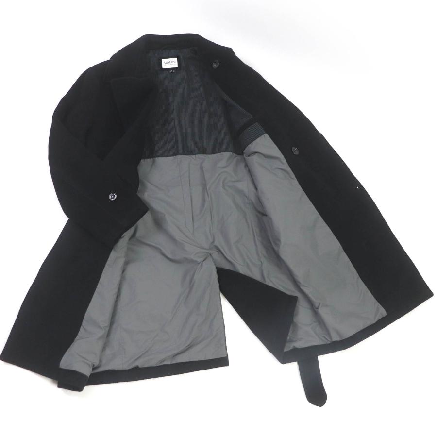 【ARMANI COLLEZIONI】ダブルチェスターコート La Prima GIORGIO ARMANI ジョルジオアルマーニ カシミヤ混ウール