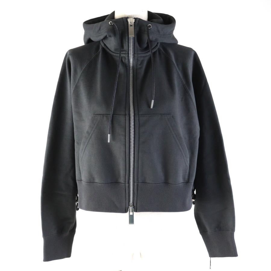 サカイ S Sweat Jersey Hoodie ジップパーカー クロップド