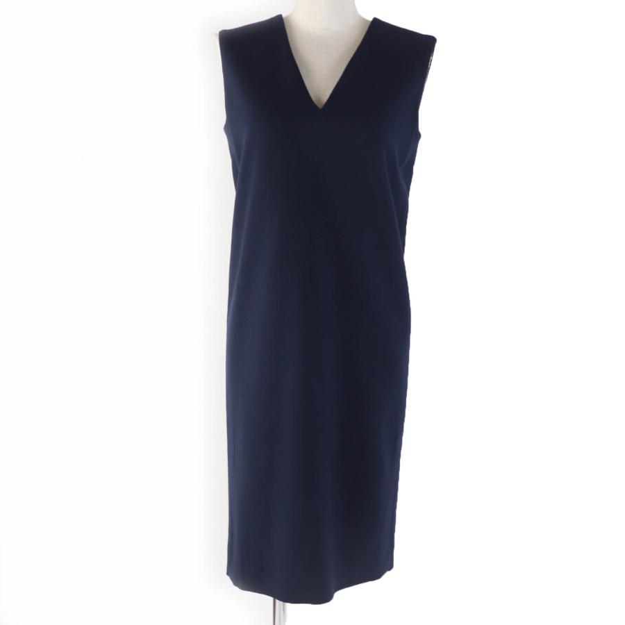 美品】YOKOCHAN ヨーコチャンネイビーワンピース