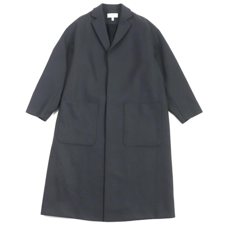 HYKE ハイク SHOP COAT ネイビー サイズ2 ユニセックス春コート