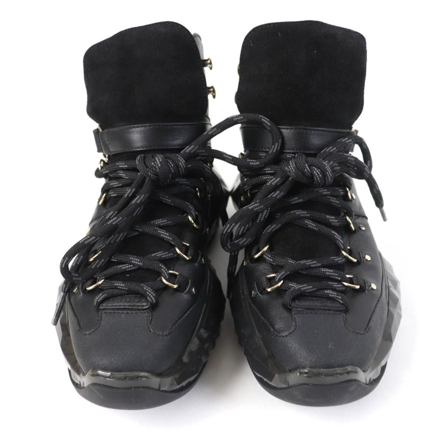 極美品☆JIMMY CHOO ジミーチュウ DIAMOND HIKE レースアップ