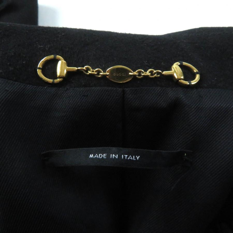GUCCI 美品☆GUCCI グッチ 325072 ロゴボタン・エポレット付き GUCCI 美品☆GUCCI グッチ 325072 ロゴボタン・エポレット付き