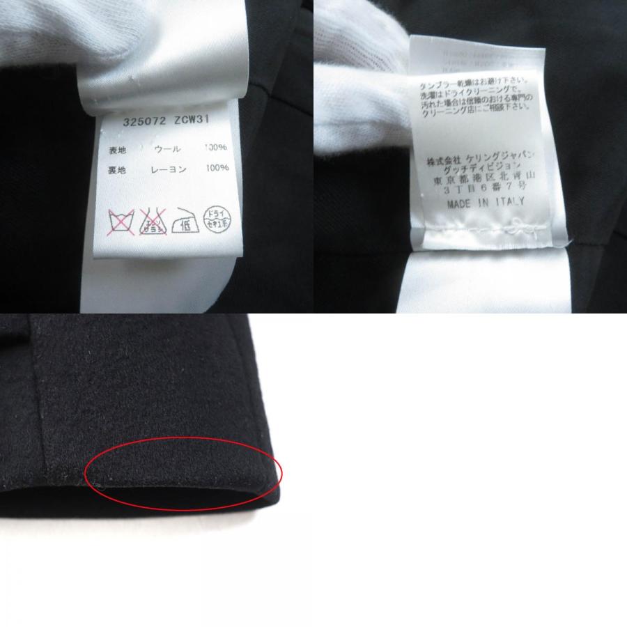 GUCCI 美品☆GUCCI グッチ 325072 ロゴボタン・エポレット付き GUCCI 美品☆GUCCI グッチ 325072 ロゴボタン・エポレット付き