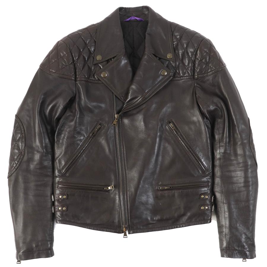 美品△Paul Smith COLLECTION ポールスミスコレクション ラムレザー 