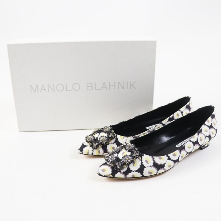 マノロブラニク ハンギシフラット 37 MANOLO BLAHNIK（マノロブラニク） 未使用品◎MANOLO BLAHNIK 19SS