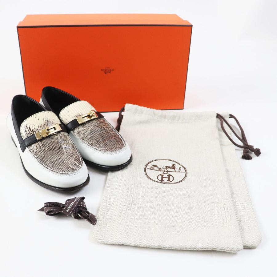 HERMES（エルメス） 美品◎HERMES デスタン モカシン ゴールド金具 